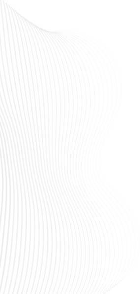 A series of thin, wavy, vertical lines forming an abstract, flowing shape on a white background.