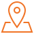 "Icon representing a location pin on a map, symbolizing XTRIM DIGITECH's focus on local SEO and business location services."