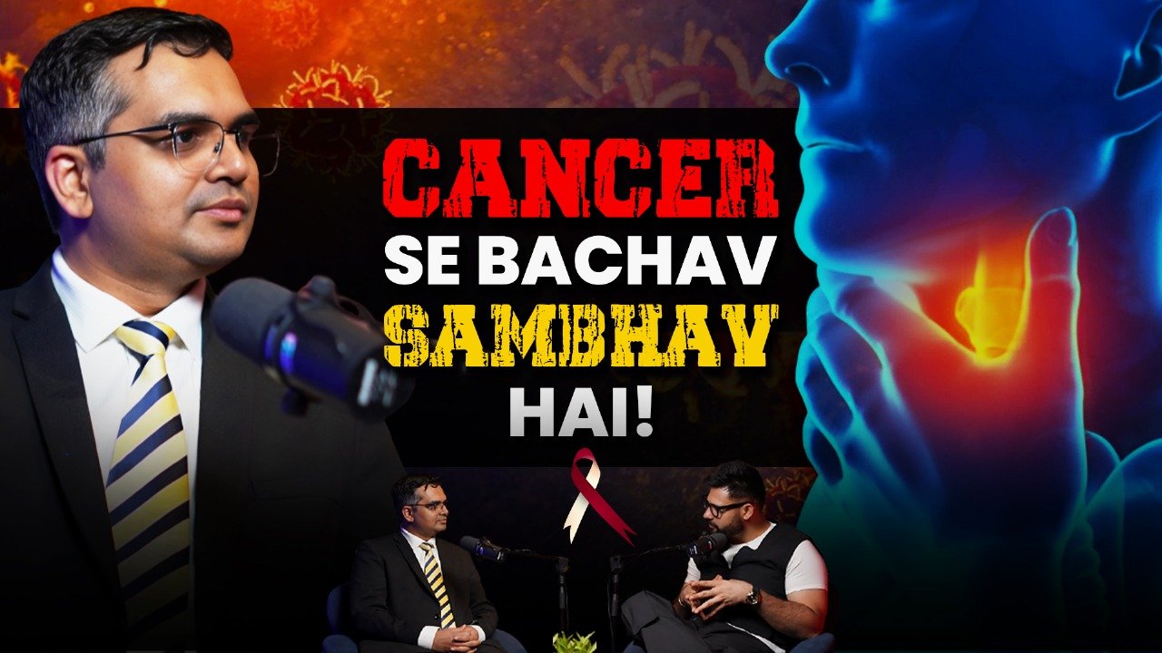 Oral Cancer Awareness with Dr. Ameya Bihani – A Powerful Talk at TXP, the Leading Podcast Studio in Indore