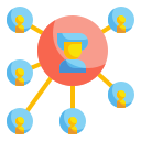 Icon of magnifying glass highlighting one person among a group, representing audience targeting and lead generation by the best digital marketing & local SEO company in Indore.