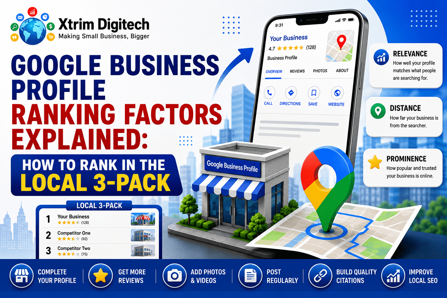 Google Business Profile Ranking Factors Explained: How to Rank in the Local 3-Pack