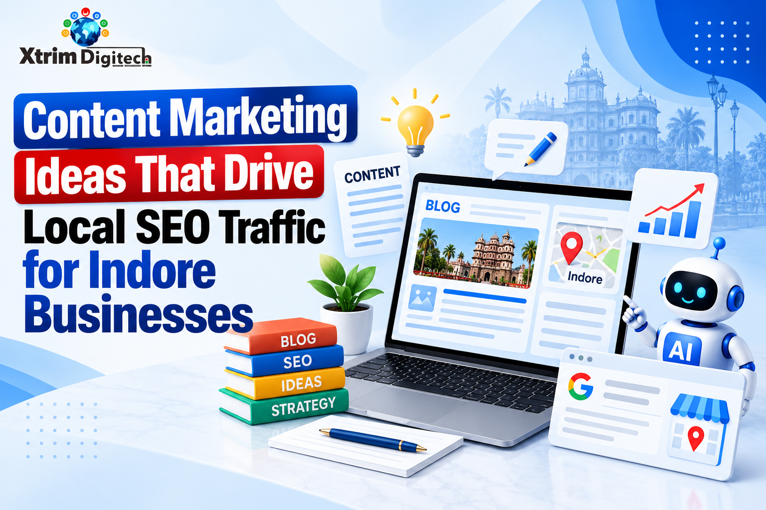 Content Marketing Ideas That Drive Local SEO Traffic for Indore Businesses