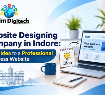 Xtrim Digitech website designing company in Indore, showcasing the process of turning a business idea into a professional website.